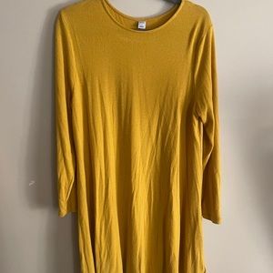 EUC old navy dress- large